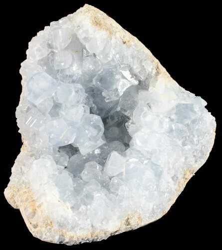 Sky Blue Celestine (Celestite) Crystal Cluster - Madagascar #54814